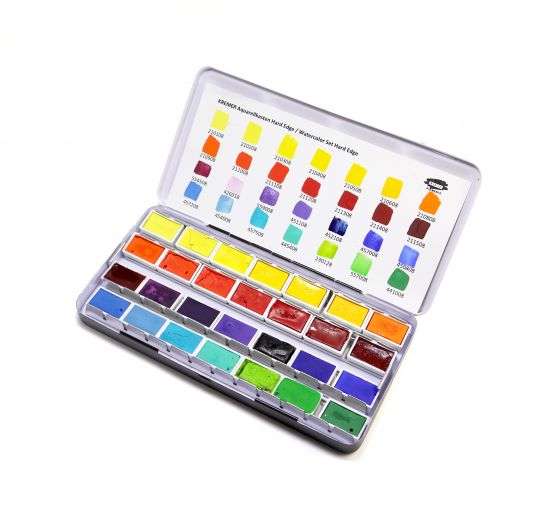 Kremer Aquarellkasten Hard Edge