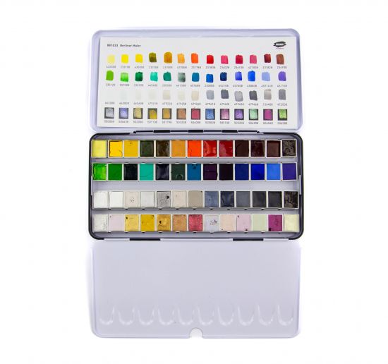 Boîtes d´Aquarelles Kremer - Peintres de Berlin
