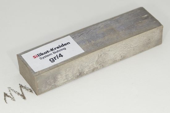 Craie au silicate, gris, noirâtre gr/4