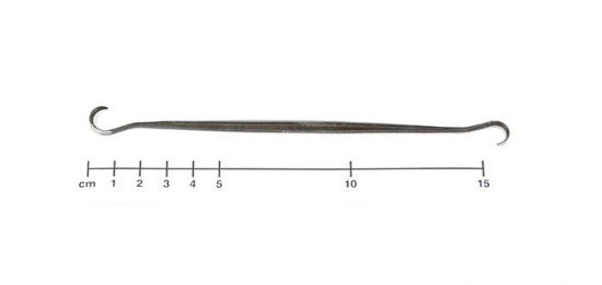 Ferro da stiro a lumaca, 16 cm