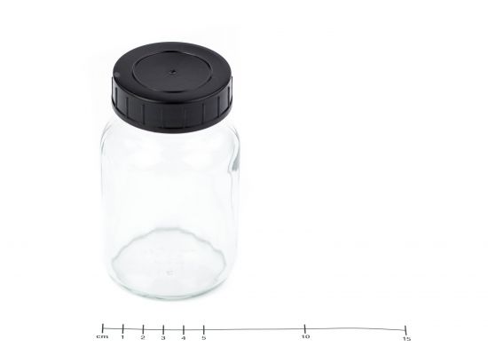 Glass Bottle, 250 ml, wide