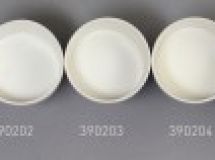 Verre coloré, beige clair, opaque