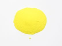 Verre coloré, jaune brillant, transparent