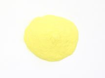 Verre coloré, jaune brillant, transparent