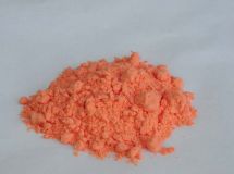 Farbglas opalorange gelblich, opak