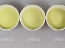 Verre coloré, vert petit-pois, opaque