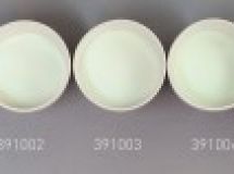 Verre coloré, vert lime, opaque