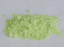 Verre coloré, vert-de-semence, opaque