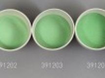 Verre coloré, vert nouvel, transparent