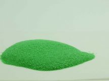 Verre coloré, vert intense, opaque