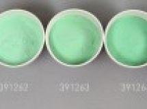 Colored Glass, Opal-Green, opaque