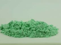Verre coloré, vert-opale, opaque