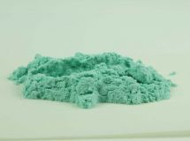Verre coloré, vert d´opale foncé, opaque