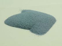 Verre coloré, gris d´opale, opaque