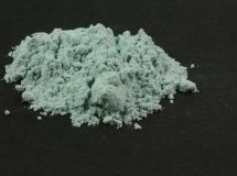 Verre coloré, bleu-nouvel, opaque