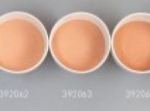 Verre coloré, brun d´opale, opaque
