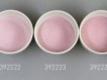 Verre coloré, rouge-rubis d´or, transparent