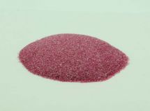 Colored glass, Brilliant ruby, transparent