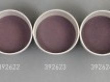 Verre coloré, violet foncé rougeâtre, transparent