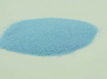 Verre coloré, bleu pastel, opaque