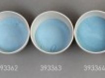 Verre coloré, bleu turquoise, transparent