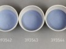 Verre coloré, bleu-acier, transparent