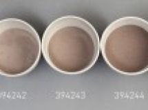 Verre coloré, brun de Sienne, opaque