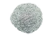 Silber Glitzer 0,4 x 0,4 mm