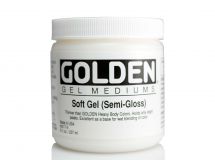 Golden GEL MEDIUMS, Soft Gel (semi-gloss)