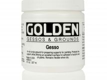Golden GESSOS & GROUNDS, Gesso, Standard Ground