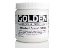 Golden GESSOS & GROUNDS, Absorbent Ground (white)