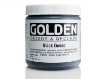 Golden GESSOS & GROUNDS, Black Gesso