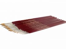 Oil Painting Brush, Red Sable, round, No. 8