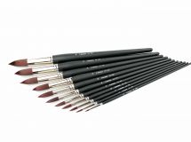 Lascaux® Pinsel rund, aus Interlon Fasergemisch, Gr. 2
