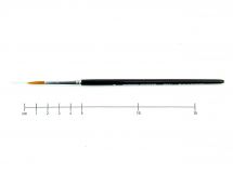 Watercolor Brush, Nylon Hair, No. 4