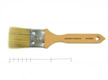 Flachpinsel, sog. Vertreiber, 1. Stärke, Gr. 2 Zoll
