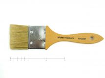 Flachpinsel, sog. Vertreiber, 1. Stärke, Gr. 2,5 Zoll