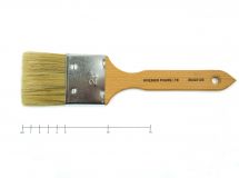 Flachpinsel, sog. Vertreiber, 2. Stärke, Gr. 2,5 Zoll