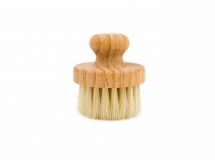 Knopfbürste mit Naturborsten