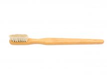 Stielbürste klein, Ziegenhaar weiß, 14 mm