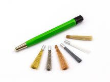 Erasing pen with 6 different erasing tips