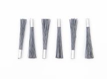 Replacement bundle abrasive nylon, gray, for eraser pencils