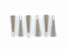 1 set of 6 erasing tips, V2A steel wire