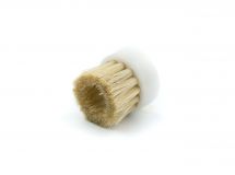 Round brush, white horse hair