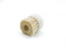 Round brush, white goat hair