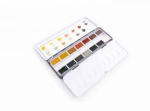 Kremer Aquarellkasten Erdfarben