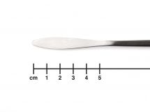 Spatule pointue / ronde, étroite, 18 cm