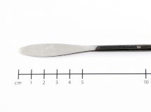 Spatule ronde avec racloir, 18 cm