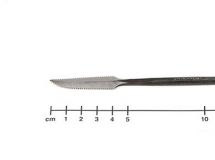 Spatule ronde avec racloir, 20 cm