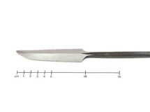 Spatule ronde avec racloir, 33 cm